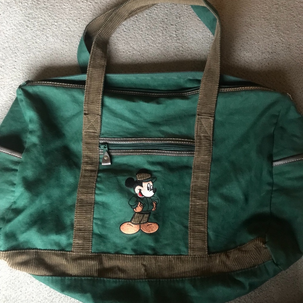 Vintage Mickey Mouse Duffel Tote Bag